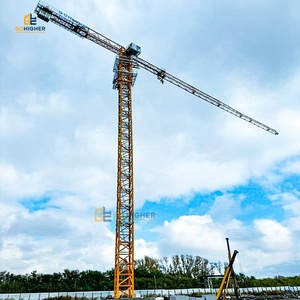 中国ブランド12トン40m QTZジブトップレスタワー式クレーン内部昇降式クレーン15m 18m 25mメートルフラットトップタワー式クレーン価格 - Product Image 6