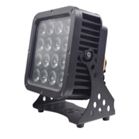 Directo de Fábrica: Carcasa Redonda para Proyector de 120W con 16 LEDs de 12W (RGBW 4 en 1, RGBWA+UV 6 en 1 Opcional) para Jardín y Escenario