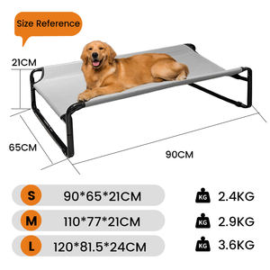 Umwelt freundliches modernes rechteckiges Hunde bett Kinder bett Wasserdichtes atmungsaktives Netz für Camping im Freien Langlebige Kühlung Fest verpackter Karton - Product Image 6