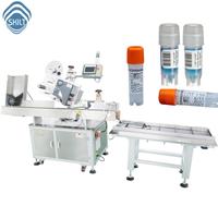 Etiquetadora Horizontal Envolvente para Lápices, Marcadores, Crayones, Tubos |   Máquina Automática de Etiquetado para Papelería