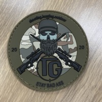 Patch en caoutchouc personnalisé avec logo 3D, en silicone souple et PVC, à thermocoller ou à coudre, pour vêtements, jeans et chapeaux