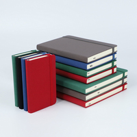 Carnet A5 à couverture rigide en lin bleu de haute qualité, vierge pour sublimation, réutilisable et personnalisable, pour la vente en gros