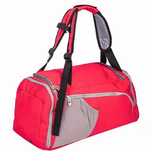 Bolsa de gimnasio de lona deportiva de viaje con asa superior para hombres o mujeres