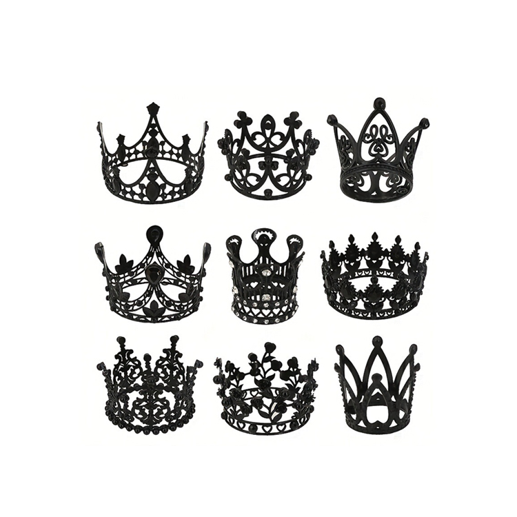 Wholesale Small Round Crystal Rhinestone Crown