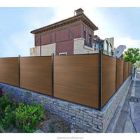 Panel Dinding Eksterior WPC 6ft, Papan Pagar WPC, dan Cladding Dinding Eksterior WPC untuk Dinding Luar