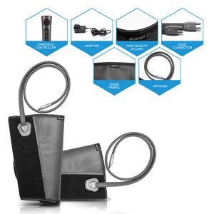 Masaje masaje de compresión relajarse compresor de sangre circulación con calor circulación ejercitador de aire de presión de bolsa de pierna - Product Image 2