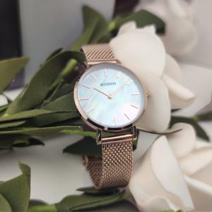 Reloj de Pulsera de Acero Inoxidable para Mujer, Diseño Elegante con Logotipo Personalizado, Movimiento de Cuarzo, Ideal para Moda y Negocios - Product Image 2