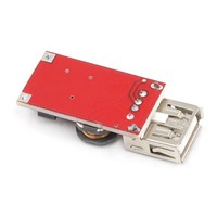 Módulo Regulador de Voltaje para Coche, 9V/12V/24V a 5V, 3A, USB, Rojo