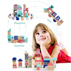 2022 Hot Early Educational Weight Memory Spiel Neuankömmling Baustein Holz spielzeug für Kinder