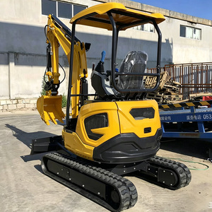 Envío Gratis Mini Excavadora de Orugas 2.5T para el Hogar, Excavadora de 1 Tonelada, 1.5, 1.8, 5 Toneladas con Motor y Componentes KYB, Alta Potencia de Excavación - Product Image 2