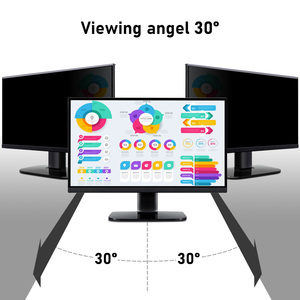 LFD 10 Anti-Spy Ceramic Monitor Covers PET Privacy Screen Protector for 17 & <span class=keywords><strong>24</strong></span> Inch Devices - Product Image 3