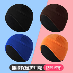 Casquette polaire à cache-oreilles style 135, coupe-vent, double couche, épaissie, pour le cyclisme, les sports, la moto, chapeau adulte - Product Image 5