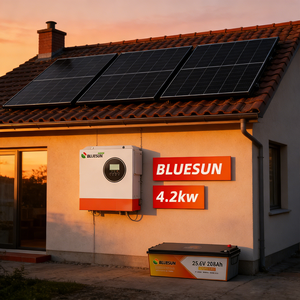 Sistema Solar Bluesun de 3kw 4kw a Precio de Fábrica, Sistema Solar Fuera de la Red de Alta Eficiencia, Nuevo Diseño, Compre un Sistema de Energía Solar en Stock - Product Image 4