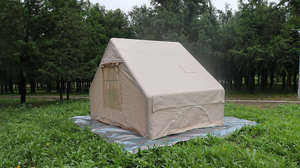 2025 Nueva tienda familiar para exteriores <span class=keywords><strong>PL</strong></span> 420D tela Oxford impermeable apertura rápida inflable integrado techo Ridge portátil Camping - Product Image 2