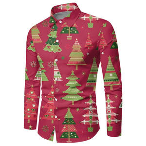 Chemises <span class=keywords><strong>de</strong></span> <span class=keywords><strong>Noël</strong></span> personnalisées à sublimation graphique en forme <span class=keywords><strong>de</strong></span> renne vêtements à manches longues pour hommes chemises <span class=keywords><strong>de</strong></span> créateurs à cadeau <span class=keywords><strong>de</strong></span> <span class=keywords><strong>Noël</strong></span> pour hommes - Product Image 4