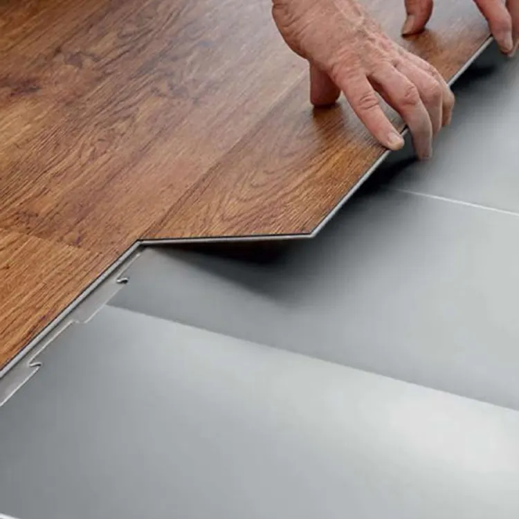 Gingbuilders China Slippers Water Resistant Flooring Spc Vinyl, Hot Sale Heat Resistant Vinyl Spc Rigid Flooring