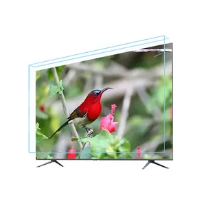 HD rõ ràng Acrylic PC chống xước ánh sáng màu xanh bảo vệ mắt treo trên có thể tháo rời chống chói 4K TV bảo vệ màn hình cho TV thông minh