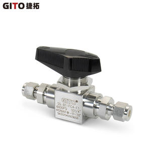 Válvula de Bola de Alta Presión 6000PSI con Trunnion, Accionamiento Manual, Doble Férula, Diseño de Paso Recto para Agua y Medios en Gasolineras - Product Image 5