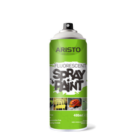 Vernis liquide de peinture en aérosol acrylique fluorescent de 400ml pour peinture de voiture de marquage routier. Peinture automobile de haute qualité 2 ans Aristo