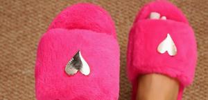 <span class=keywords><strong>Pantofole</strong></span> <span class=keywords><strong>Pelose</strong></span> a Forma di Cuore, Ciabatte Moda con Suola Piatta, <span class=keywords><strong>Pantofole</strong></span> da Casa per Donna, Antiscivolo in Pelo di Coniglio, Taglie Grandi - Product Image 6