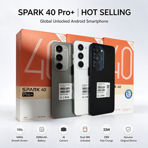 Grand écran et batterie longue durée, Spark40pro plus, téléphone portable grand écran, charge 45W, caméra arrière 50MP, caméra avant 32MP, 12 Go, 512 Go, double SIM. - Product Image 5