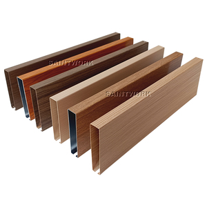 <span class=keywords><strong>U</strong></span> Baffle Treo Kim Loại Tấm Trần Nhôm Dải Trần Trellis Pop Thiết Kế Trần Cho Khách Sạn Hội Trường Lớp Phòng Cửa Hàng Trang Trí Nội Thất - Product Image 4