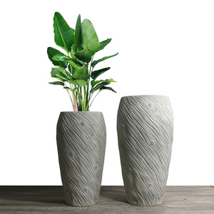 Jardinière de 41/60/75cm de haut, <span class=keywords><strong>prix</strong></span> de gros, grands pots pour plantes, extérieur, intérieur, grande taille, jardin, pots en fibre d'argile pour plantes - Product Image 4