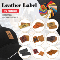 Étiquettes en cuir gaufré écologiques Jackfang pour vêtements, jeans, sacs, chaussures - Logo personnalisé, taille et forme personnalisables, toutes les couleurs