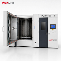 Machine de revêtement PVD AsiaLink pour charnières d'ordinateurs portables, système de revêtement couleur par placage ionique sous vide pour composants informatiques