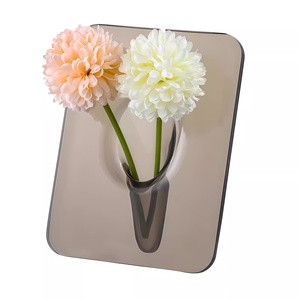 Wholesale Modern <b>Acrylic</b> Photo <b>Frame</b> Vase Hydroponic Decorative Flower for Home Office Decor - Product Image 1