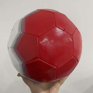 Ballon de football de match en cuir PU texturé thermocollé avec logo personnalisé 2024, ballon de football de club, ballon de football en cuir PU - Product Image 3