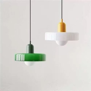 Nordic Pendant Light Led E26 Single Head Round Home Lighting For Living Room Bar Bedroom - Product Image 2