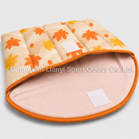 Housse de protection matelassée personnalisée pour ordinateur portable en nylon, sac souple pour ordinateur avec fermeture à rabat, idéal pour cadeau d'affaires, fournisseur d'usine