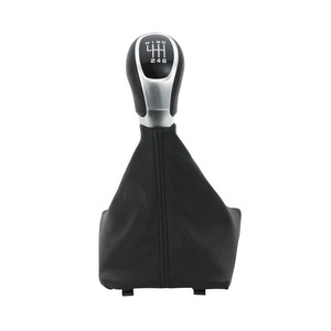 Geely Gear <b>Shift</b> <b>Knob</b> Cover 6-Speed Black Leather Ergonomic Fitment - Product Image 1