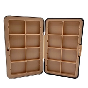 Caja de Metal Rectangular Personalizada para Almacenamiento de Cosméticos y Maquillaje para Mujer, Venta al Por Mayor Directo de Fábrica - Product Image 3