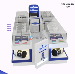 Coverlet Kiosk Showcase Led Lights for <strong>Tissot</strong>,grocery Bed-linen Showcase,bedclothes Counter Showcase ODM - Product Image 1