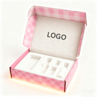 Paquets de boîte de luxe en gros de haute qualité pour boîte d'emballage biodégradable cosmétique pour logo personnalisé cosmétique