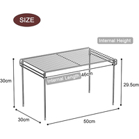 Support simple en fil métallique pour micro-ondes, étagère de rangement pour armoire de cuisine, support de comptoir pour four à micro-ondes