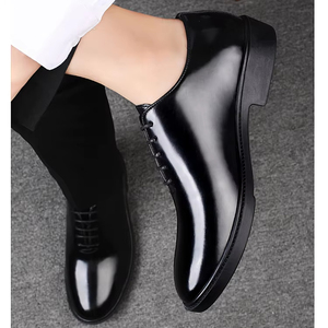Zapatos Oxford de Negocios para Hombre, Tallas Grandes, Moda, OEM, ODM, Venta al por Mayor, Formales, Sin Cordones, Antideslizantes, Tacón Bajo, para Oficina, Bodas y Fiestas - Product Image 2