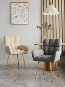 Ghế tựa lưng thư giãn bán buôn nhà máy, chất liệu vải nhung, dành cho nhà hàng, bếp, phòng ăn, đang được bán - Product Image 3