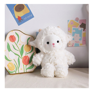 Vente en gros de jouets en peluche super doux et mignons en forme d'éléphant, de cochon, de panda, de mouton, pour filles, coussin de sommeil, cadeau