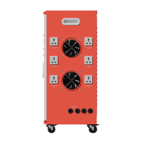 Régulateurs/Stabilisateurs de tension YILONG 30KVA monophasés 50/60Hz à affichage numérique haute efficacité 0.96, 220V, type servo robuste