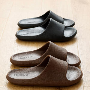 Goede Zomersandalen Met Dikke Zolen, Ademend Licht Met Mokka-Patroon Voor Thuisgebruik, Comfortabel Shit-Stepgevoel Voor Slippers - Product Image 4