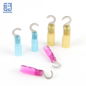 Gancho aislado, tecnología termorretráctil, terminal de engarce de latón automotriz, impermeable, juntas termorretráctiles IP67 - Product Image 2