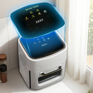 Friteuses Four Friteuse à <span class=keywords><strong>air</strong></span> visuelle <span class=keywords><strong>Fonctionnement</strong></span> tactile Grande capacité 15L Friteuse à <span class=keywords><strong>air</strong></span> numérique intelligente entièrement automatique - Product Image 2