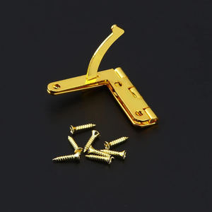 <span class=keywords><strong>Charnière</strong></span> Quadrant Industrielle de Luxe Léger, Réplique Antique, Accessoires en Laiton <span class=keywords><strong>pour</strong></span> Boîte à Bijoux de Rangement Exquise - Product Image 5