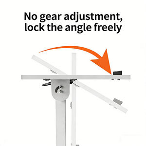 Nuevo Podio Móvil, <span class=keywords><strong>Atril</strong></span> Portátil con Inclinación Ajustable, Escritorio Neumático para el Hogar, la Oficina y el Aula - Product Image 5