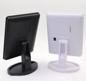 LED Single Sided Magnifying Personalized Desktop Cosmetic Mirror Rotatable Dimmable with <b>Touch</b> <b>Switch</b> - Product Image 3
