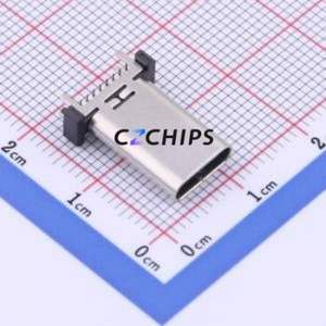 MC-110LS-L150 USB Connector Through hole Component (THT) Connector Type-C USB 3.1 Female Through Hole - Product Image 1