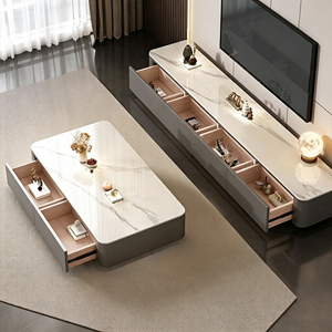 Set Mobile <span class=keywords><strong>TV</strong></span> in Vetro e Legno con Mensola <span class=keywords><strong>LED</strong></span> per Hall di Hotel e Lounge, Prezzo di Fabbrica, Basso MOQ, Personalizzabile - Product Image 3
